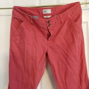 American Eagle size 12 extra long Coral Pants